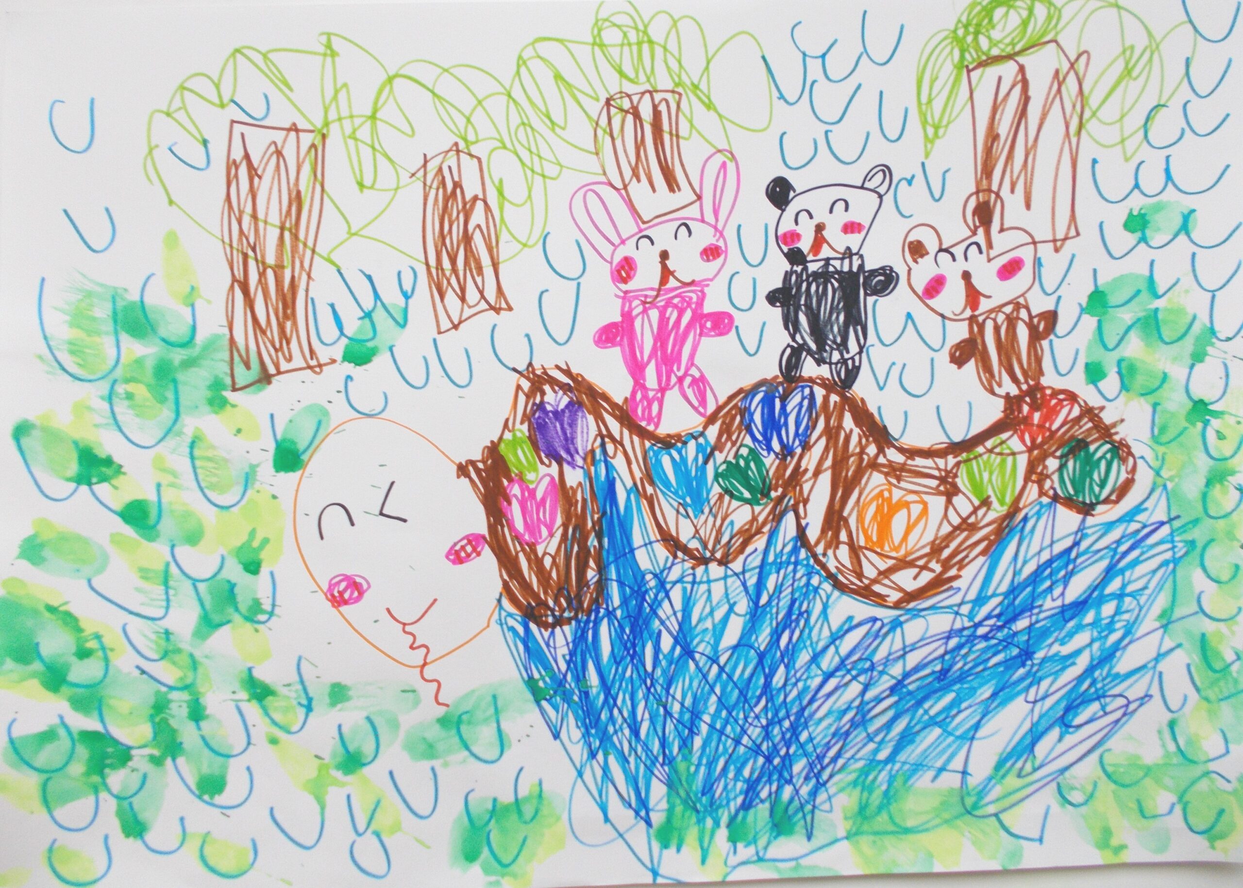 『へびさんとなかよし』