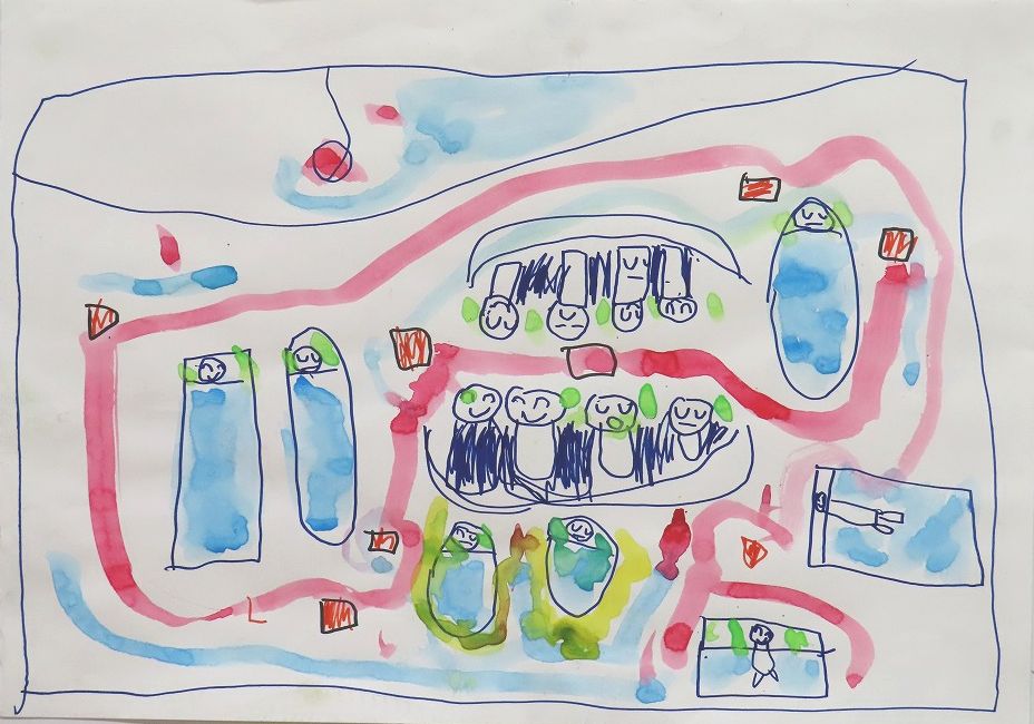 『どきどきわくわくな おとまり』